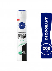 Black And White Invisible Clean, Antiperspirant For Women, Spray 200ml reviews Black And White Invisible Clean, Antiperspirant For Women, Spray 200ml