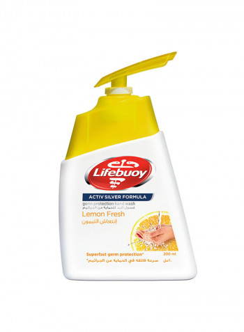 Anti Bacterial Hand Wash Lemon Fresh 200ml