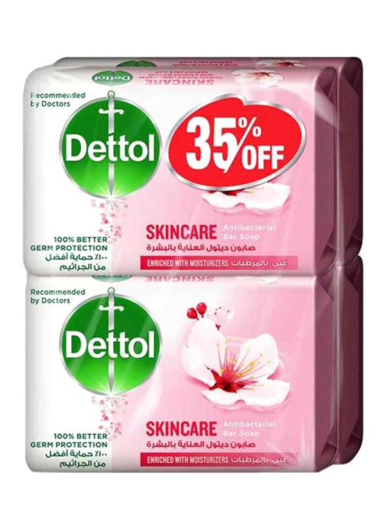 Pack Of 4 Skincare Anti-Bacterial Bar Soap 4x 120g