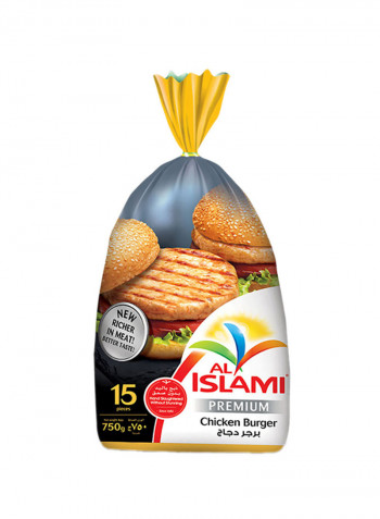 Chicken Burger Bag 750g Pack of 15