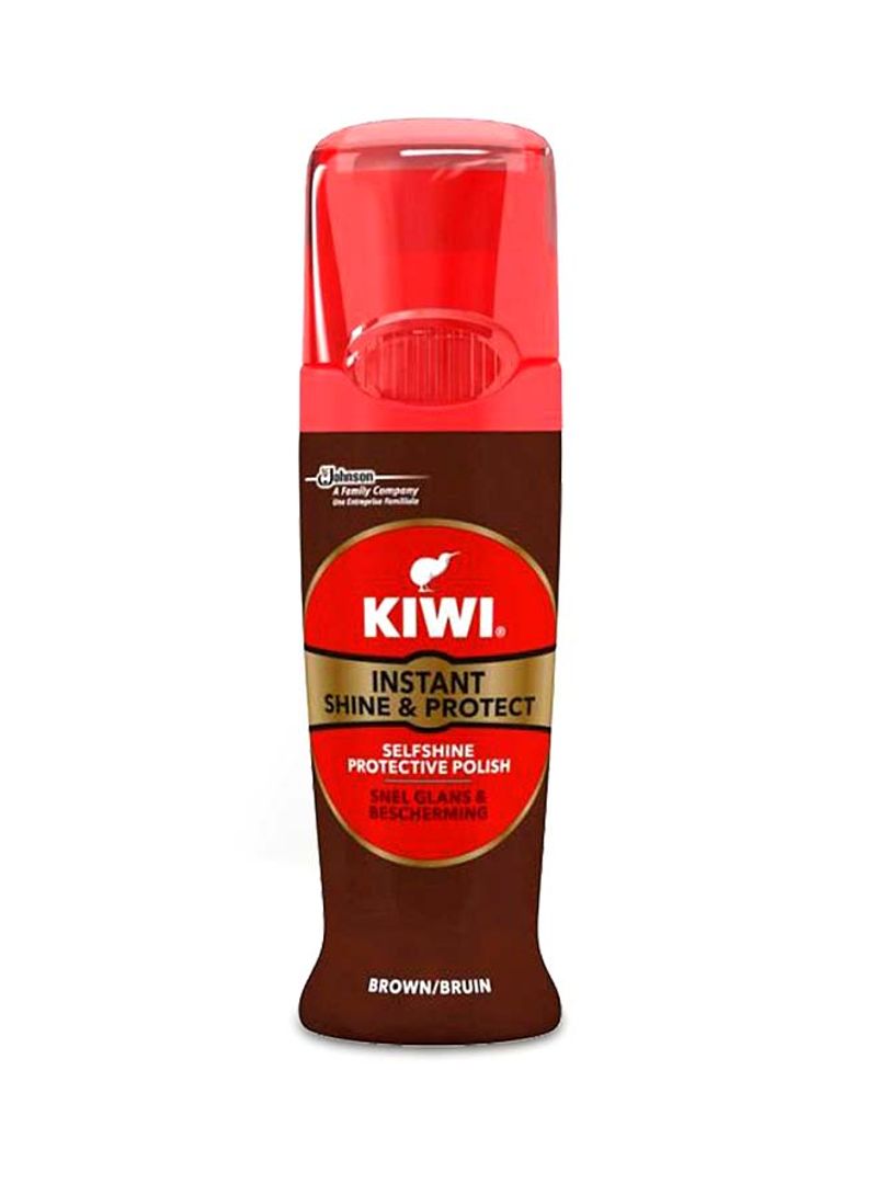 Instant Shine And Protect Shoe Polish Brown