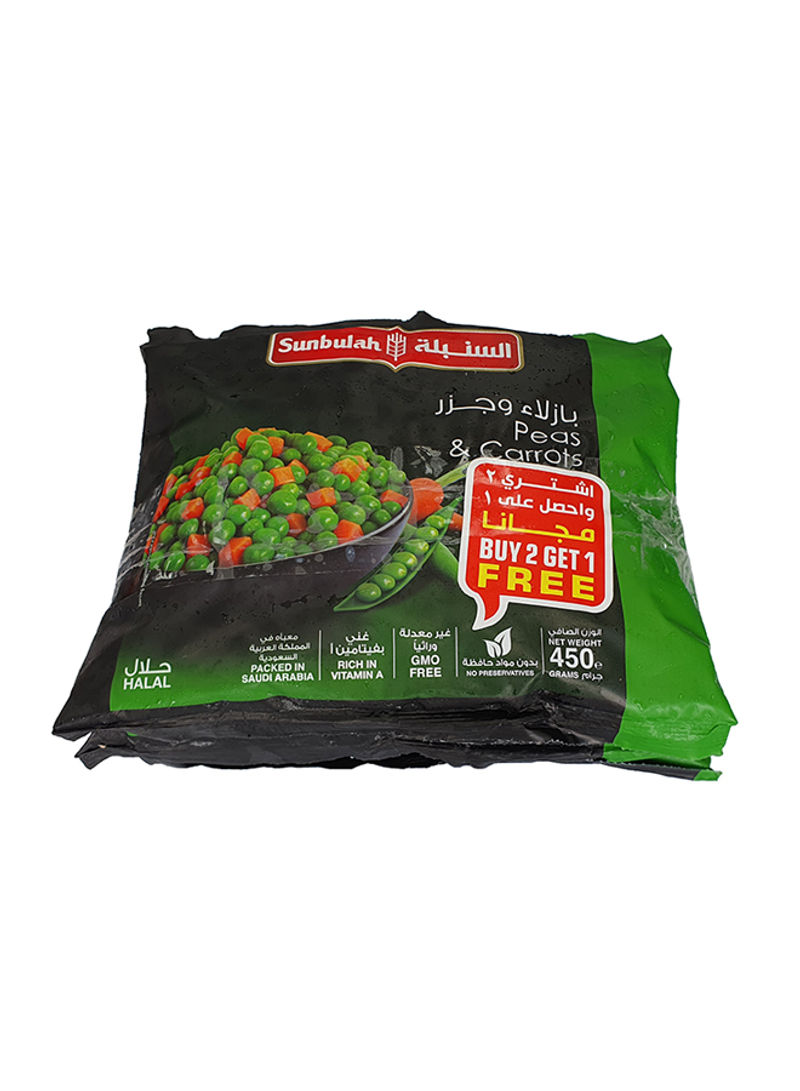 Peas And Carrot 450g Pack of 3