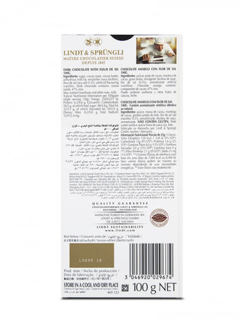Excellence A Touch Of Sea Salt Chocolate 100g