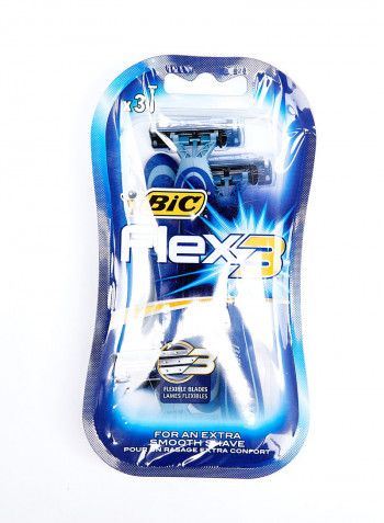 Flex3 Shaving Razor Pack Of 3