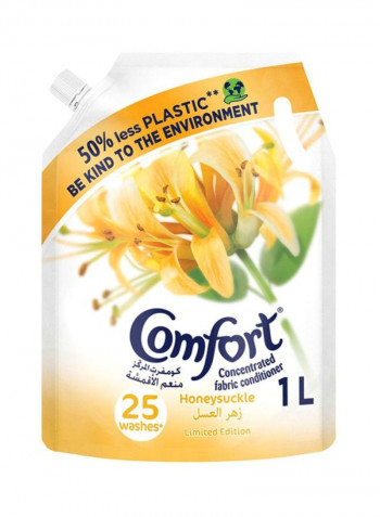 Honey Suckle Concentrated Fabric Softener 1L