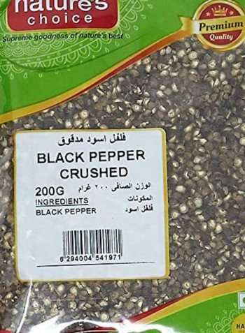 Black Pepper Crushed 200grams