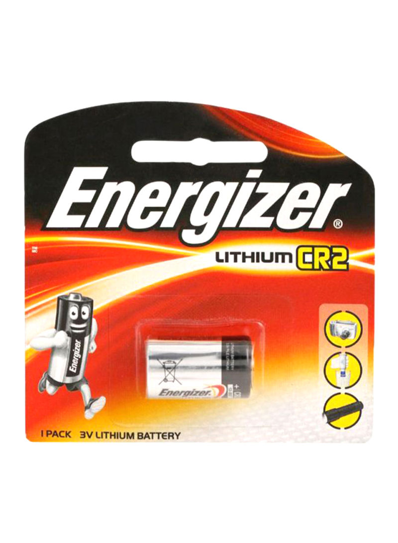 Lithium CR2 Battery White