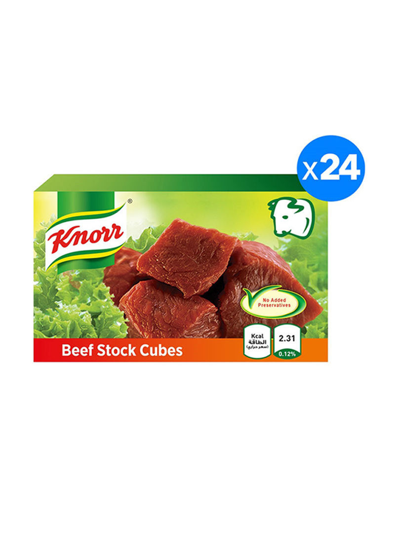 Beef Stock Cube 18g Pack of 24