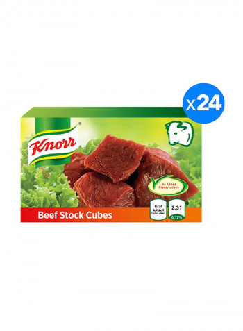 Beef Stock Cube 18g Pack of 24