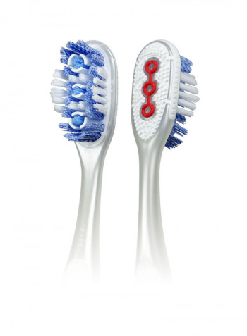 360 Optic White Medium Whitening Toothbrush Multicolour