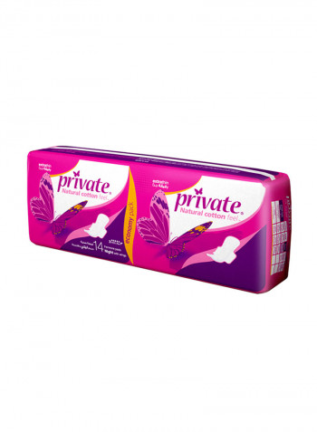 Feminine Napkins Extra Thin Night 14 Pads