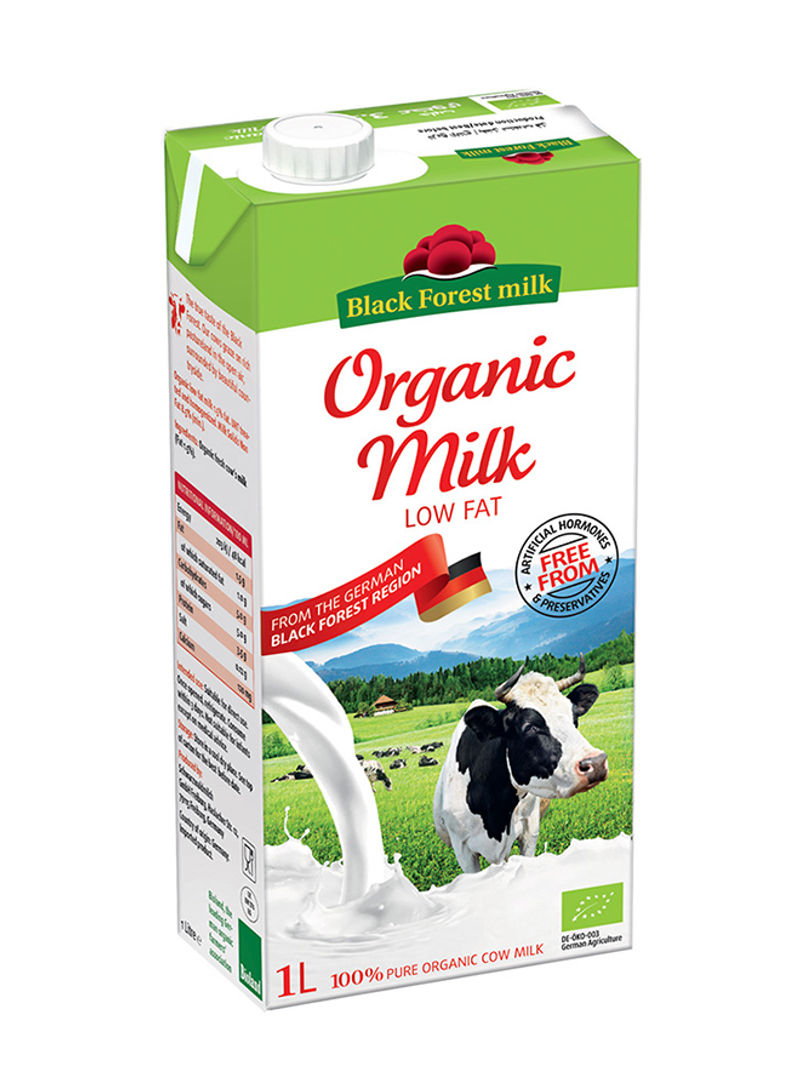 Organic Cow Milk Low Fat 1L