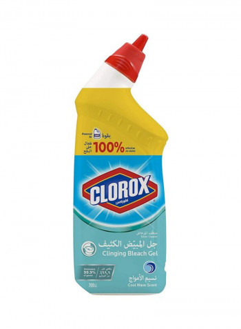 Toilet Bowl Cleaner Clinging Bleach Gel 709ml