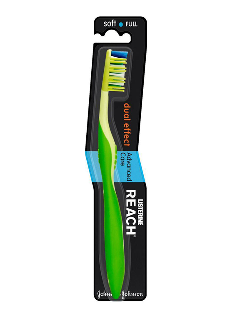 Dual Effect Toothbrush Multicolour