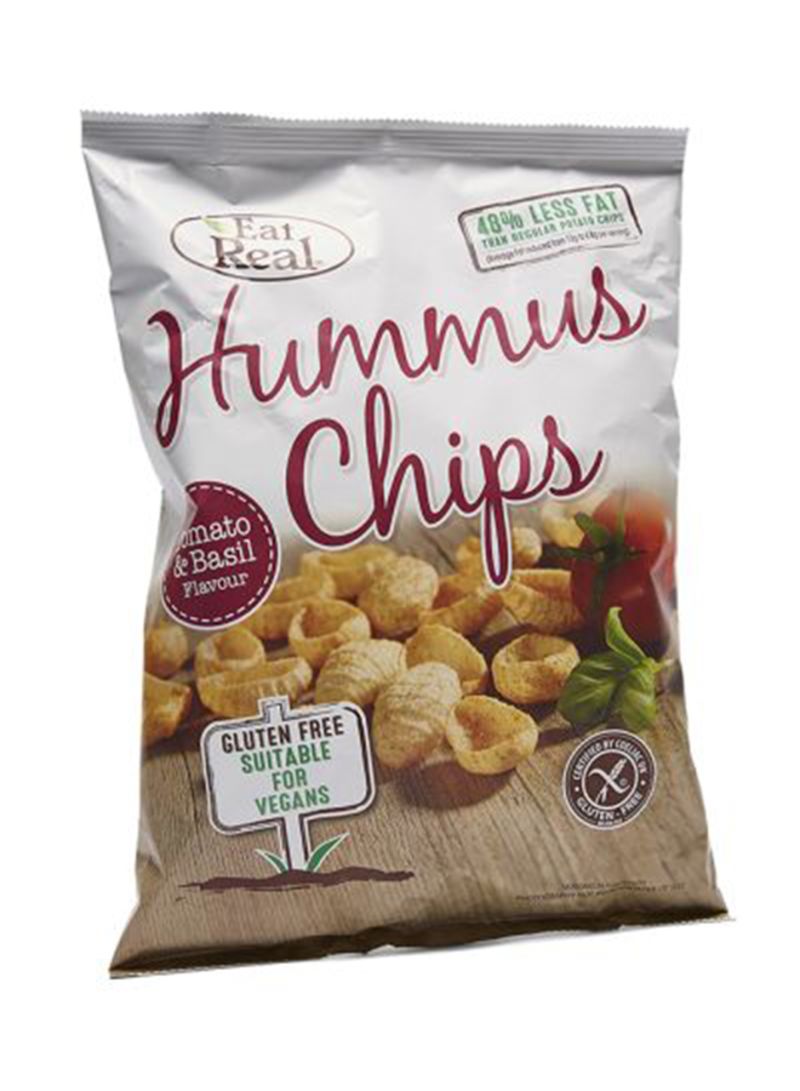 Tomato And Basil Hummus Chips 135g