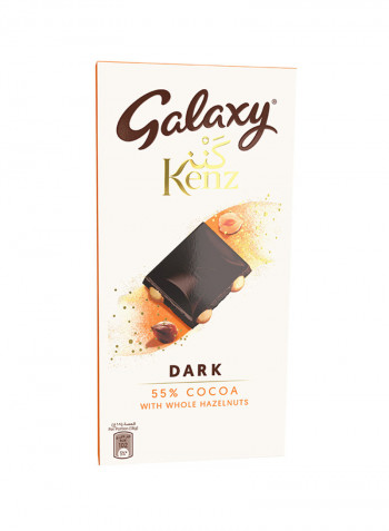Kenz ​Dark Chocolate With Whole Hazelnut 90g