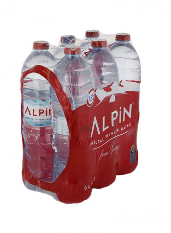 Alkaline Natural Mineral Water 1.5L Pack of 6