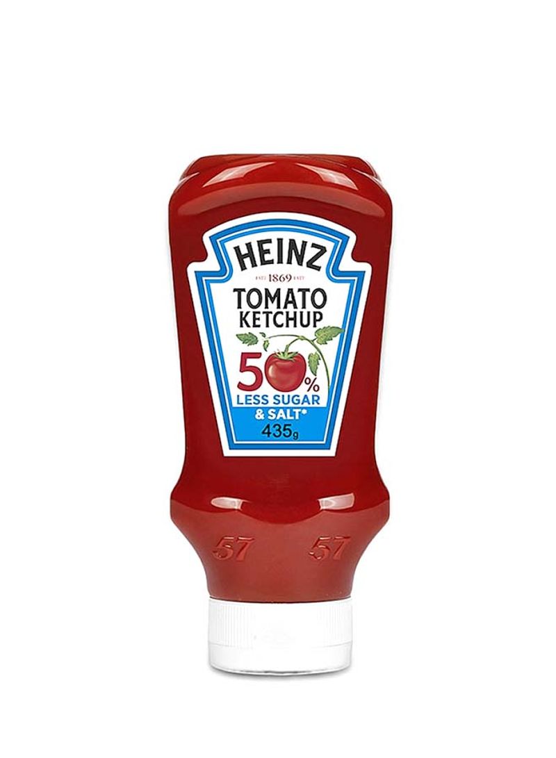 Tomato Ketchup 50% Less Sugar and Salt 400ml 435g