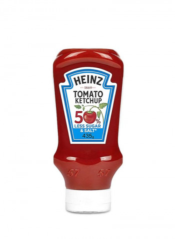 Tomato Ketchup 50% Less Sugar and Salt 400ml 435g