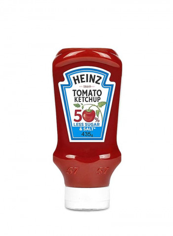 Tomato Ketchup 50% Less Sugar and Salt 400ml 435g