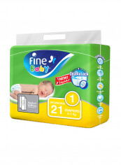 Baby Diapers, DoubleLock Technology , Size 1, Newborn. 21 Diaper Count