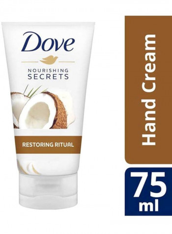 Moisturising Hand Cream With Coconut 75ml