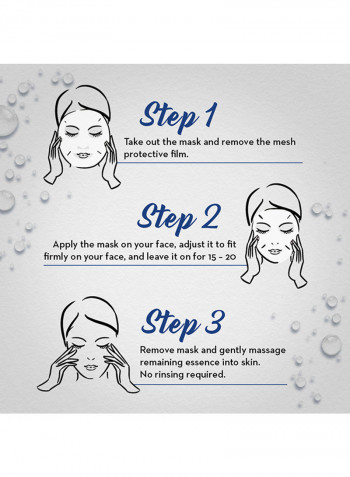 Olay SKINFUSION MASKS Jeju Lava Sea Water شفاف
