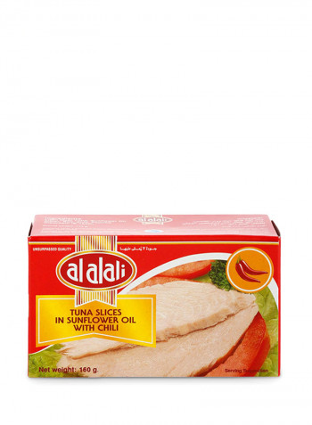 Tuna Slices In Sunflower Oil With Chili 160g