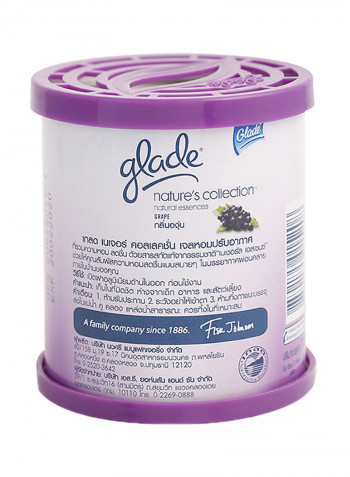 Nature's Air Freshener Gel Grape Purple 70g