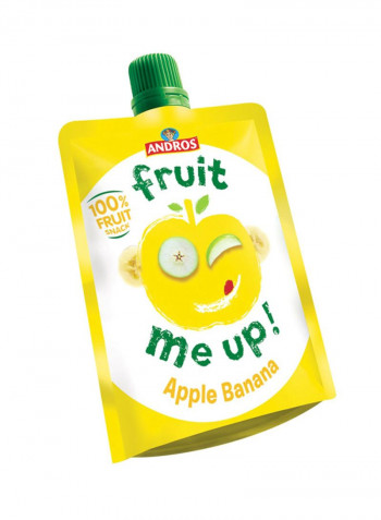 Fruit Me Up Apple Banana Juice - 4 Count 90g