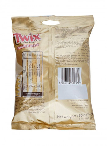 Miniatures Chocolate Bars 150g
