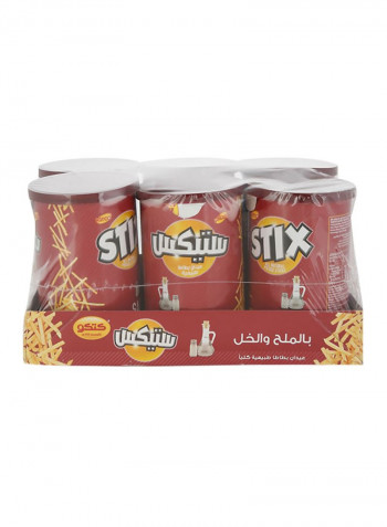 Stix Salt & Vinegar Potato Sticks 45g Pack of 6