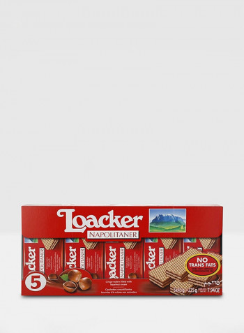 Napolitaner Cream Filled Wafers 45g Pack of 5
