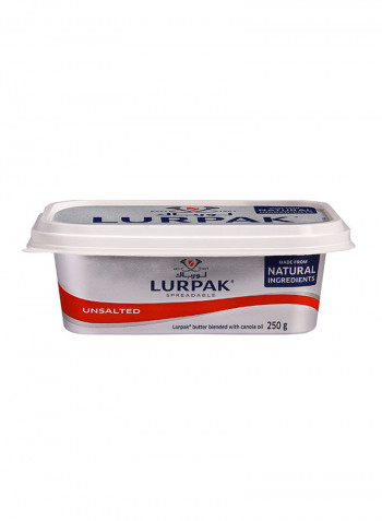 Spreadable Butter Unsalted  250g