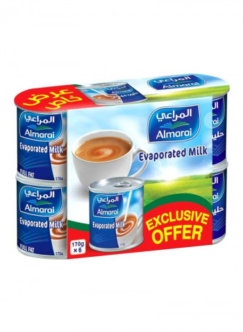 Evaporated Milk 170g Pack of 6