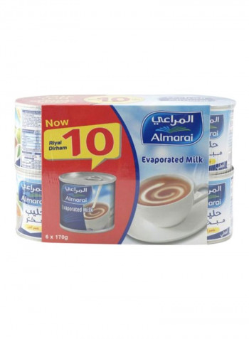 Evaporated Milk 170g Pack of 6