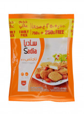 Frozen Breaded Chicken Nuggets 750g + 250g Free