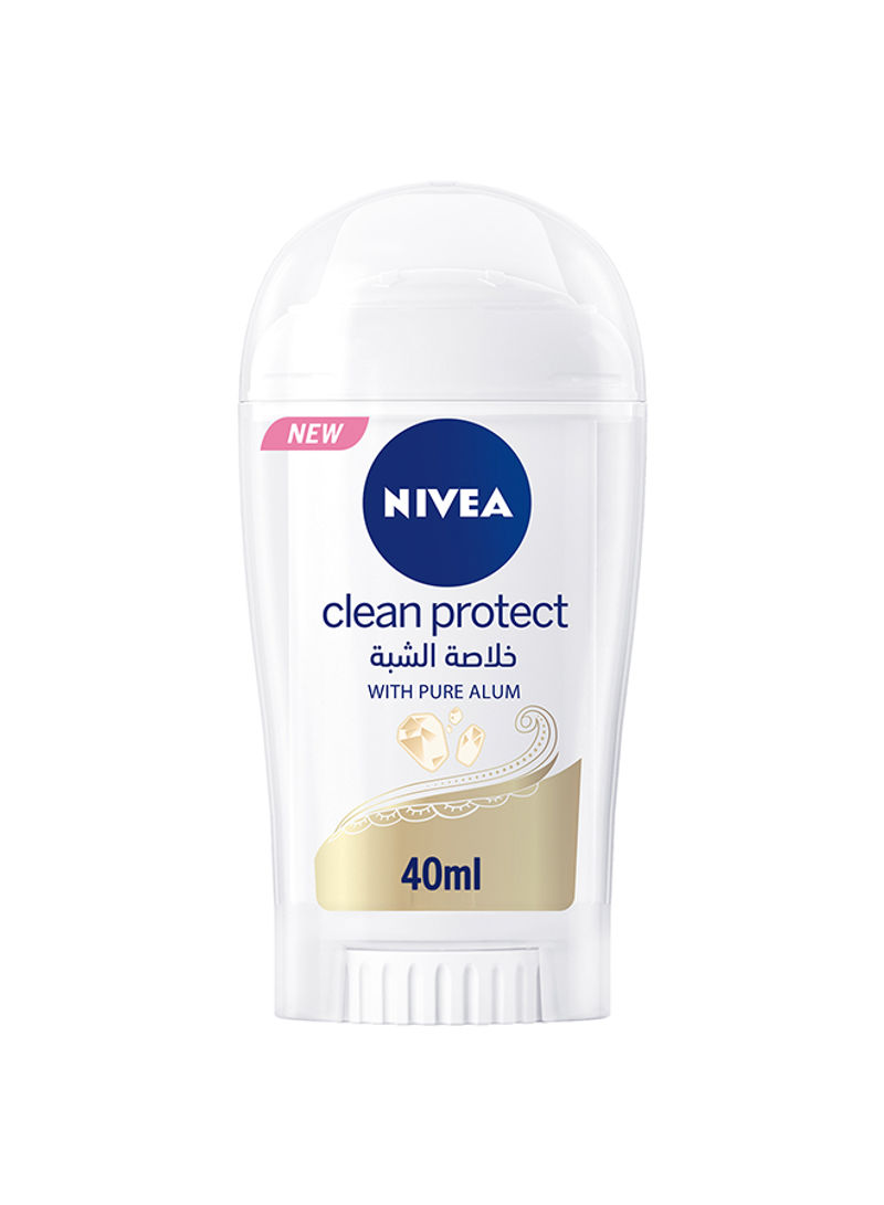Clean Protect With Pure Alum Stick 40ml
