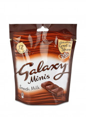 Minis Smooth Milk Chocolate Mini Bars, 12 Pieces 150g