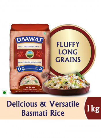 White Indian Basmati Rice 1kg