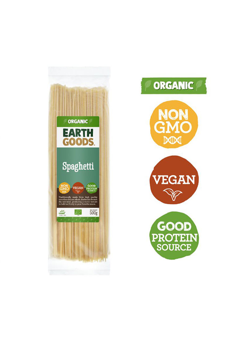 Organic High Fiber Whole Wheat Spaghetti 500g