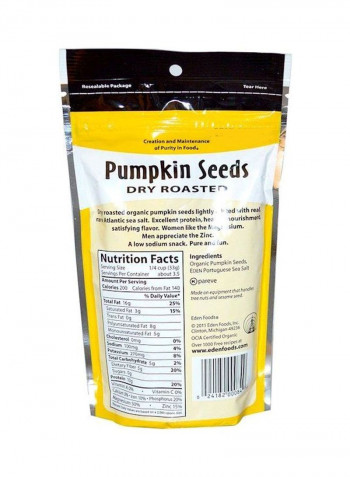 Dry Roasted Pumpkin Seeds 113g
