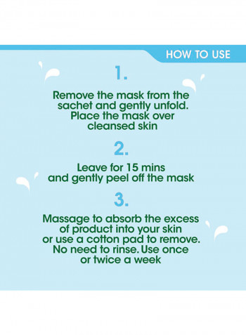 Hydrating Sheet Mask With Mineral And Plant Extract 21مل