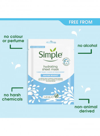 Hydrating Sheet Mask With Mineral And Plant Extract 21ml
