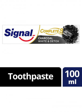 Complete 8 Actions Charcoal Toothpaste 100ml