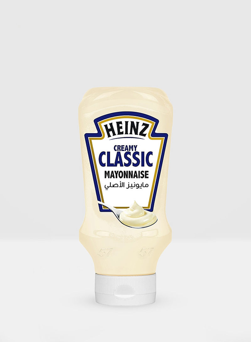 Mayonnaise, Creamy Classic, Top Down Squeezy Bottle 400ml