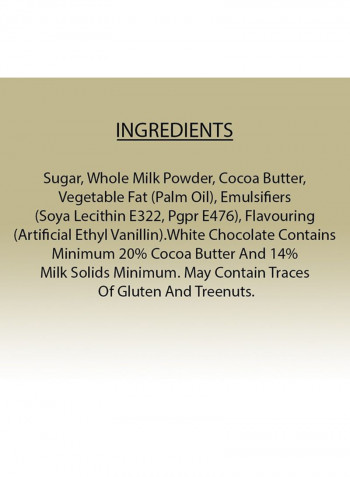 White Chocolate Bars 38g Pack of 5