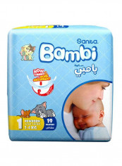 Baby Diapers Regular Pack Size 1, New Born, 2-4 Kg, 19 Count