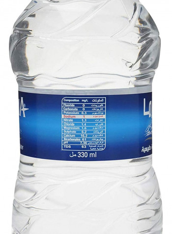 Natural Mineral Water 330ml Pack of 12
