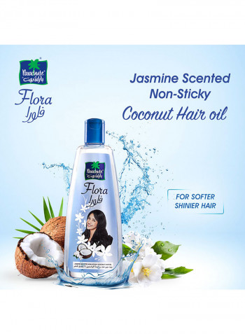 Flora Jasmine-Scented Coconut Hair Oil Clear 300ml